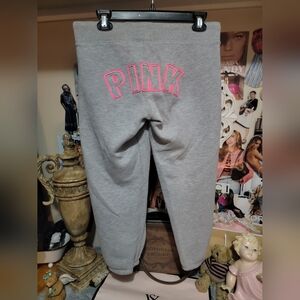 06' Vintage Victoria's Secret PINK Gray "My Favorite Sweatpants"